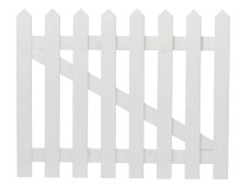 Skagenlåge 80 x 100 cm hvid